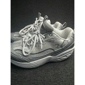 Therashoe TS Sport Violet Women Athletic Shoes Silver Rockers Toning Walking 8.5